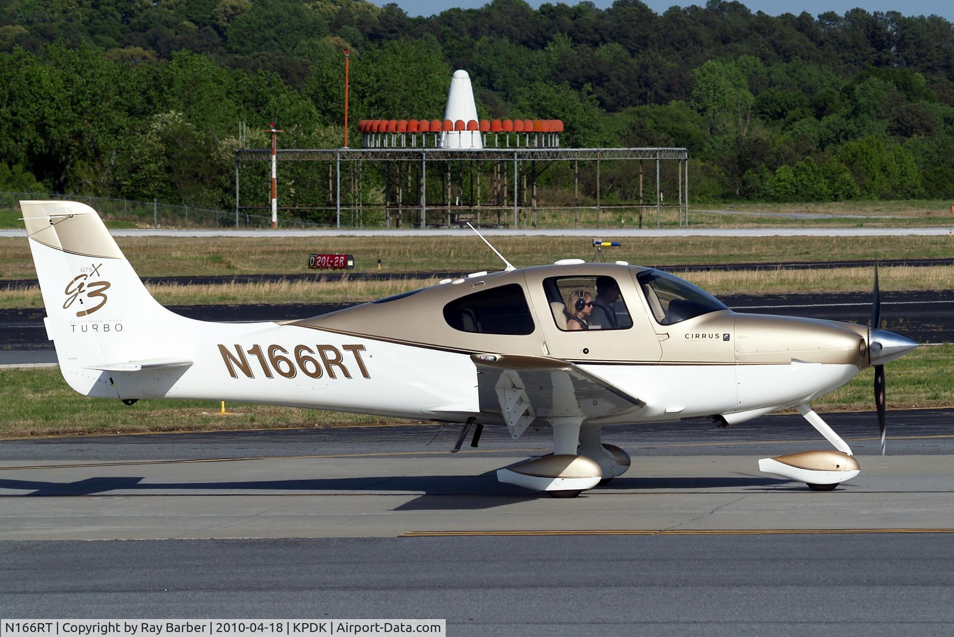 N166RT, 2007 Cirrus SR22 G3 GTS Turbo C/N 2687, Cirrus Design SR-22G3GTSX [2687] Atlanta-Dekalb Peachtree~N 18/04/2010