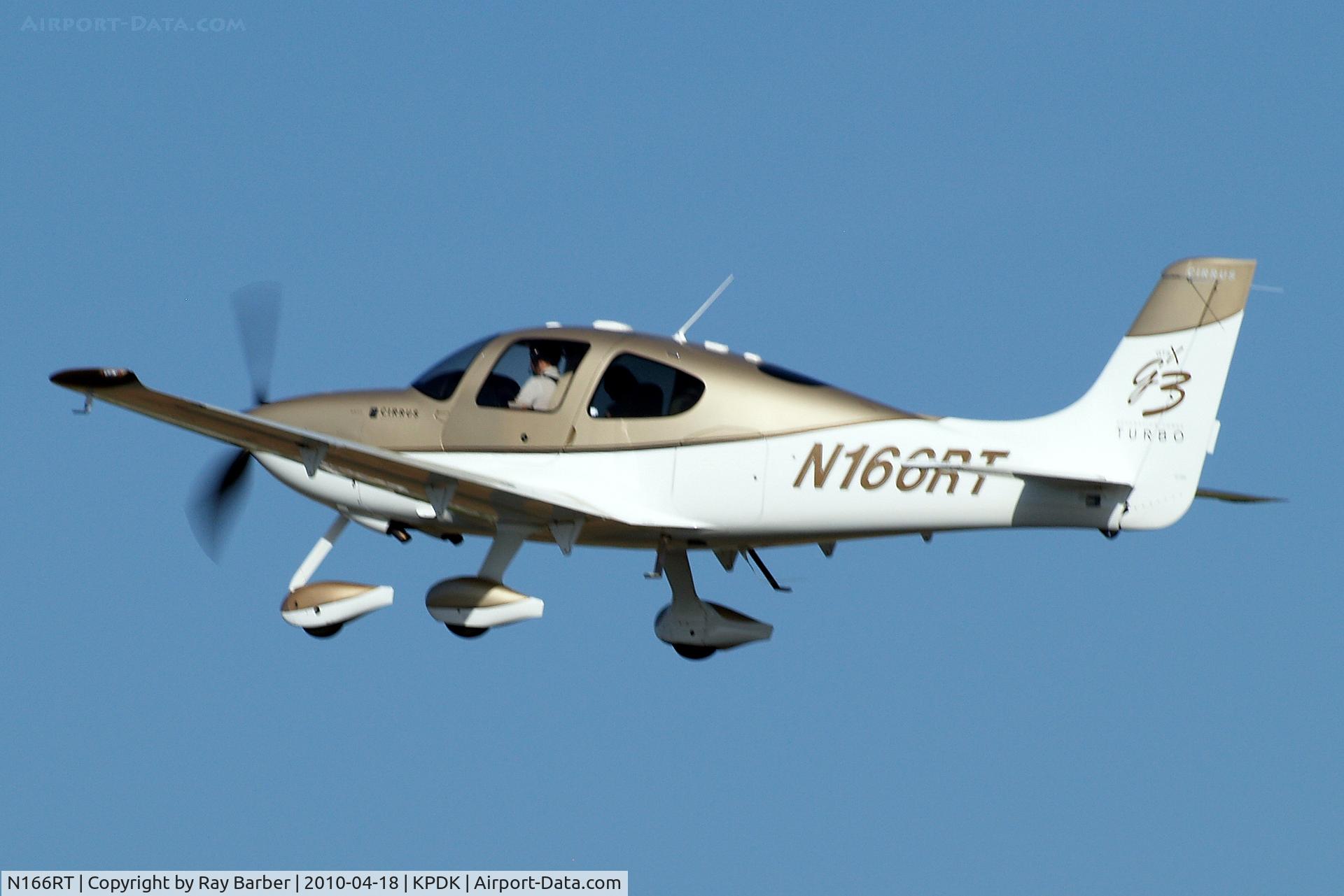 N166RT, 2007 Cirrus SR22 G3 GTS Turbo C/N 2687, Cirrus Design SR-22G3GTSX [2687] Atlanta-Dekalb Peachtree~N 18/04/2010