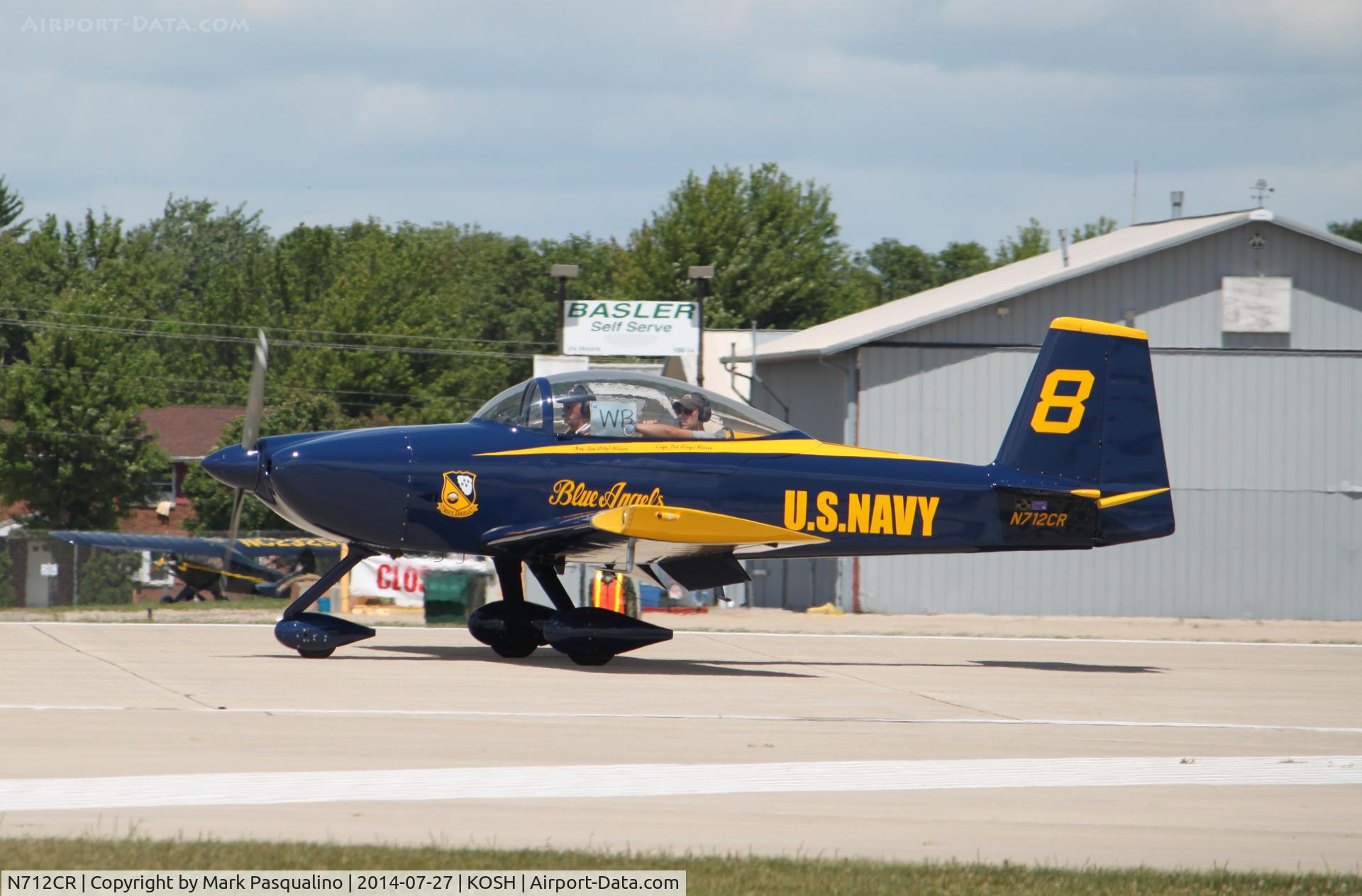 N712CR, Vans RV-8A C/N 001, Vans RV-8A