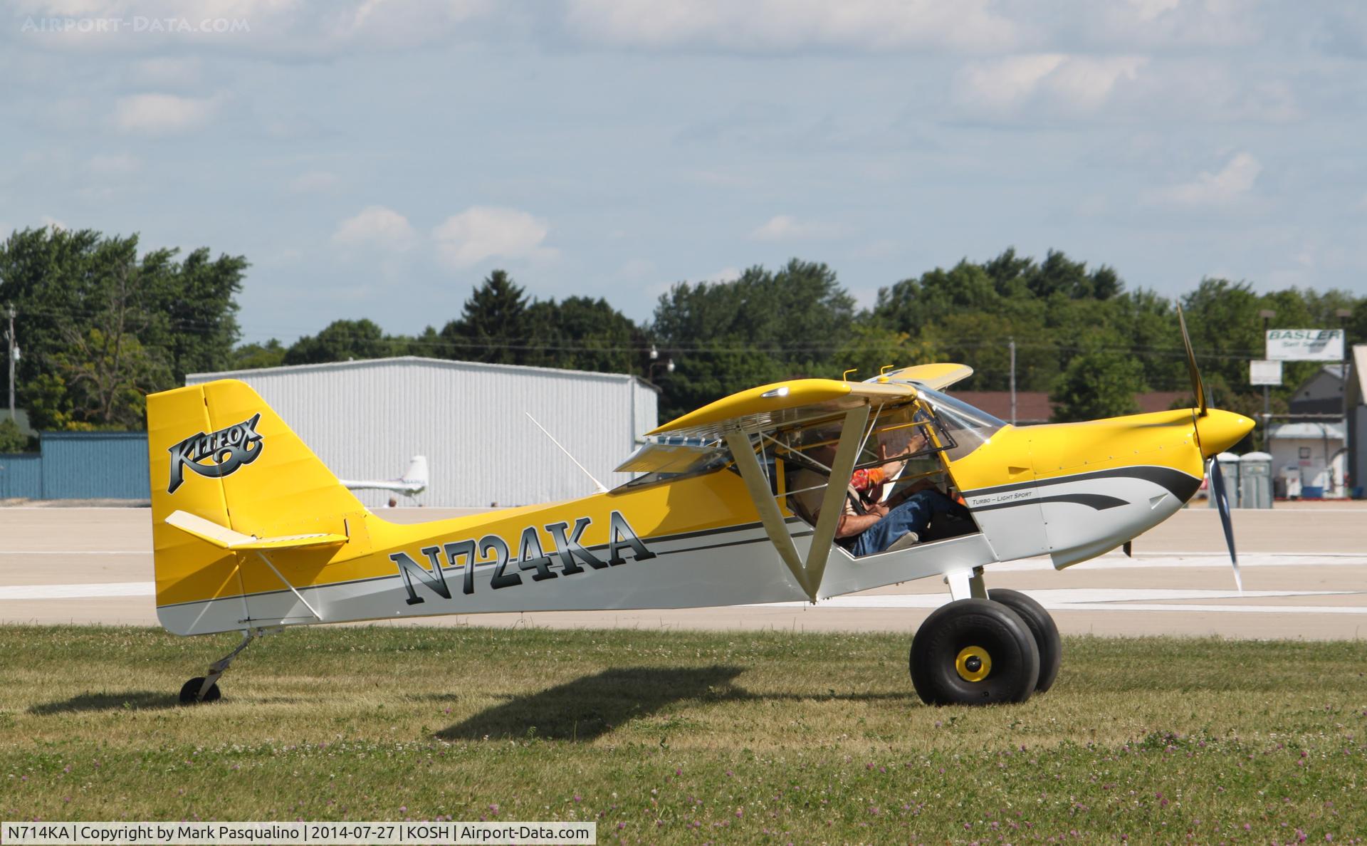N714KA, Foxair Kitfox Light Sport C/N KA11007184, Kitfox Light Sport