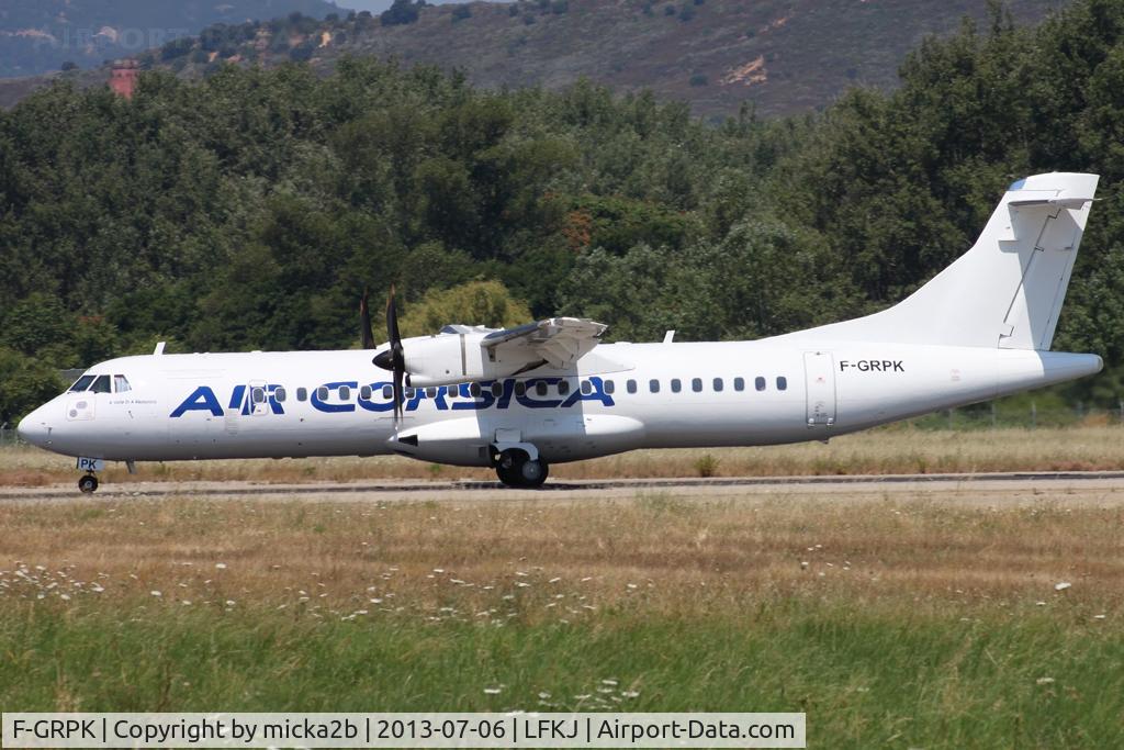 F-GRPK, 2006 ATR 72-212A C/N 727, Take off