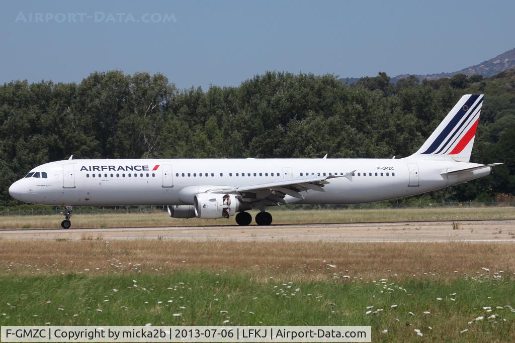 F-GMZC, 1995 Airbus A321-111 C/N 521, Landing