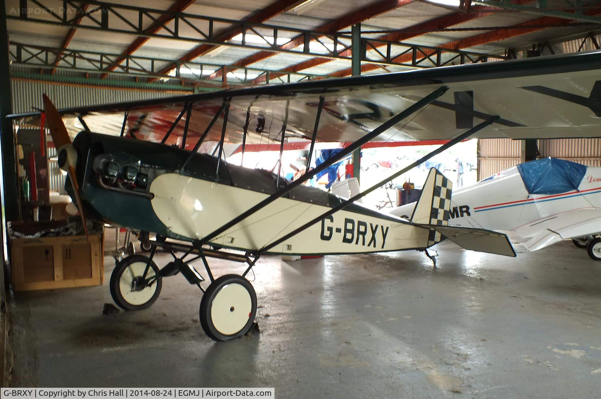 G-BRXY, 1991 Pietenpol Air Camper C/N PFA 047-11416, at the Little Gransden Airshow 2014