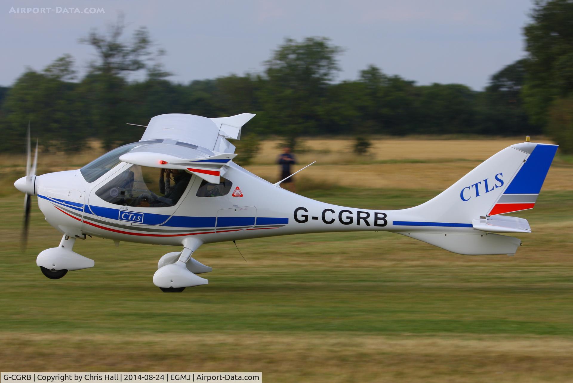 G-CGRB, 2010 Flight Design CT-LS C/N F-10-07-10, at the Little Gransden Airshow 2014