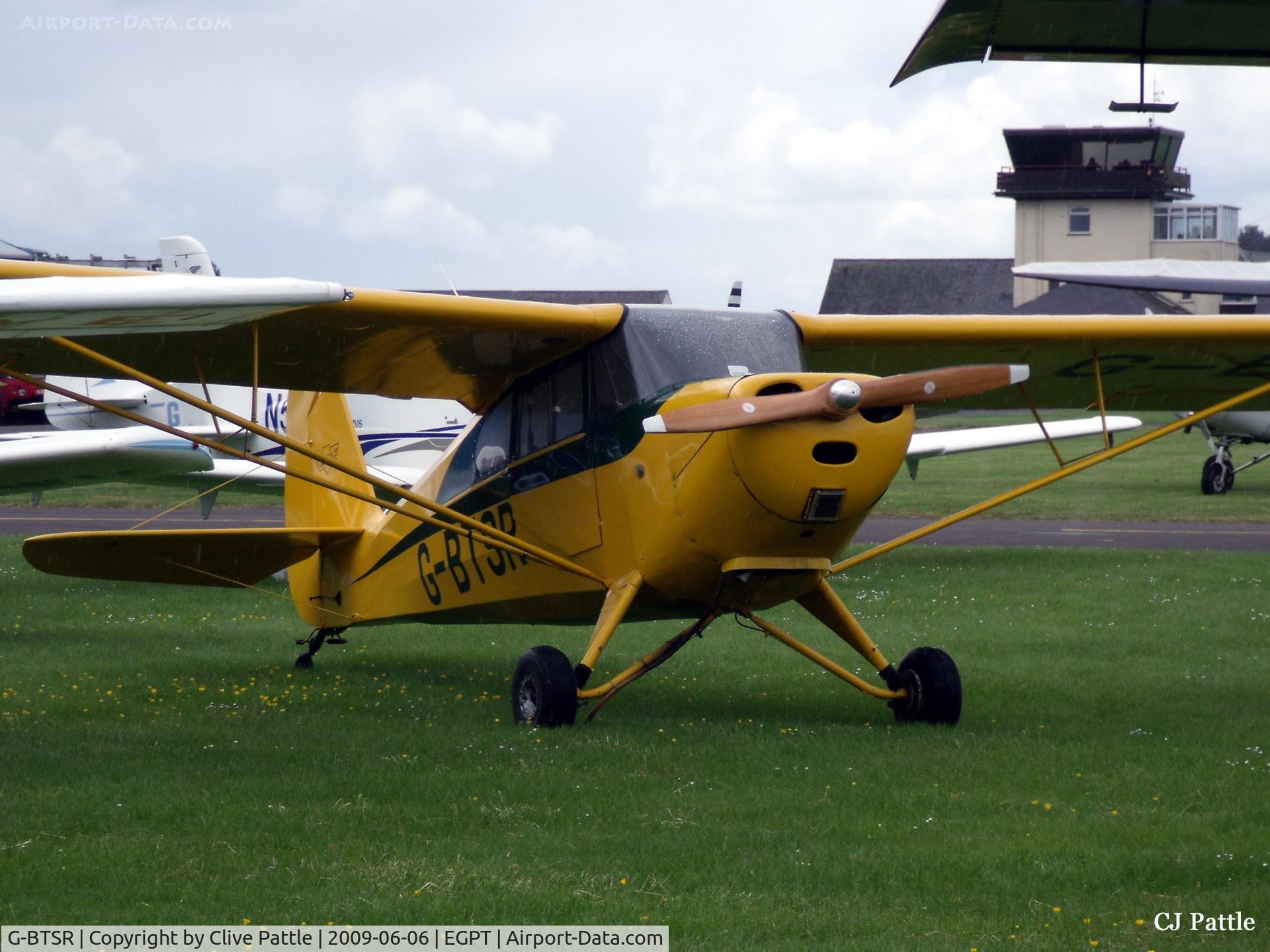 G-BTSR, 1946 Aeronca 11AC Chief C/N 11AC-785, On the flightline at the Perth (EGPT) Airshow 2009