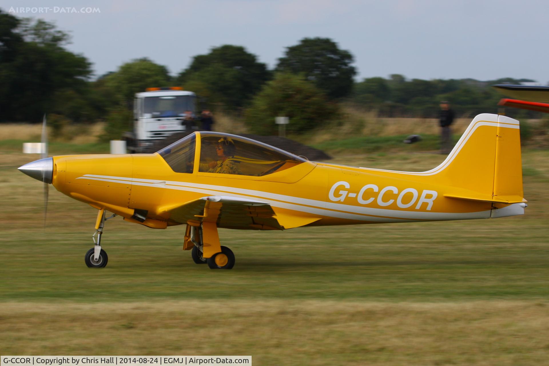 G-CCOR, 2005 Sequoia F8L Falco C/N PFA 100-10588, at the Little Gransden Airshow 2014