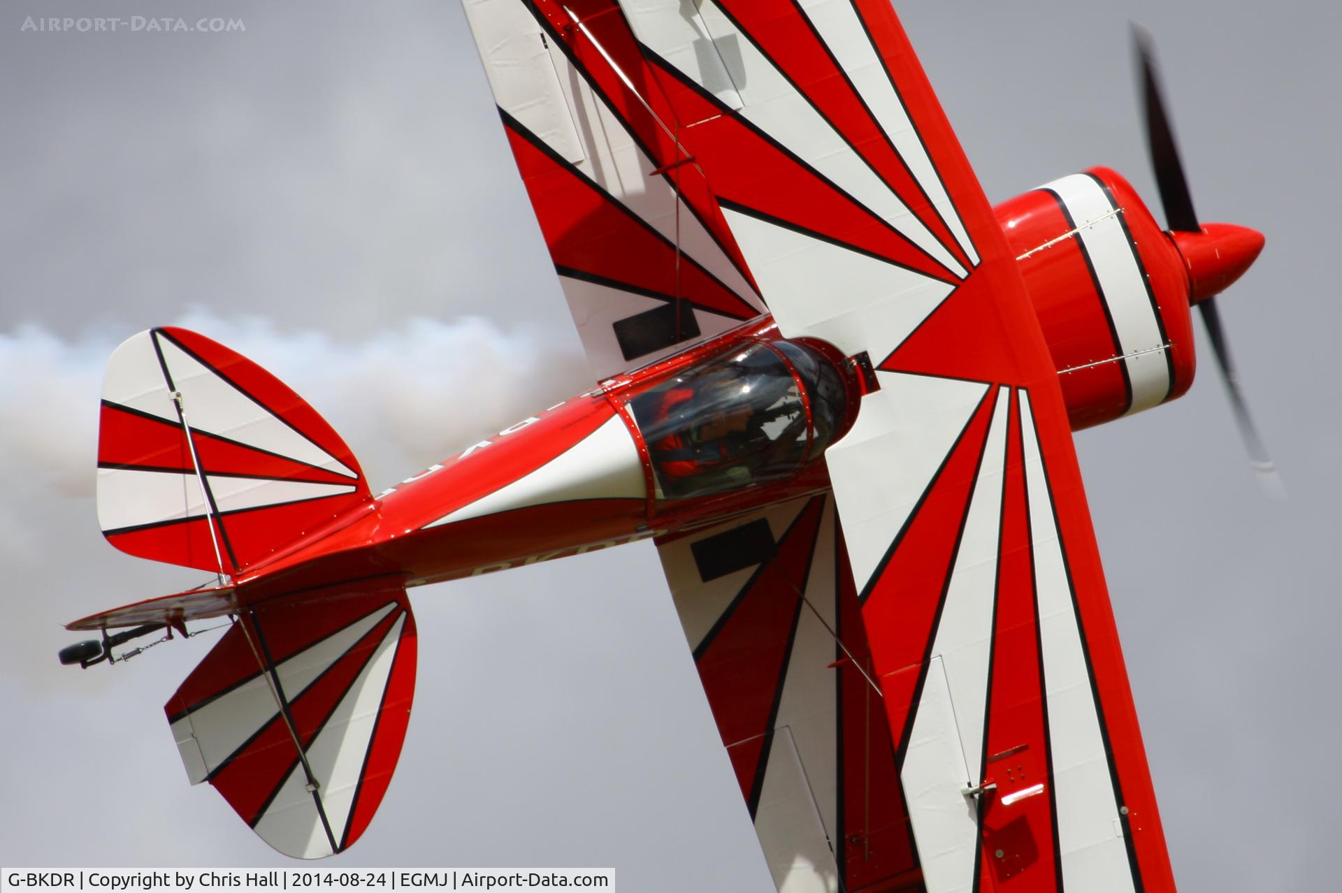 G-BKDR, 1982 Pitts S-1S Special C/N PFA 009-10654, at the Little Gransden Airshow 2014