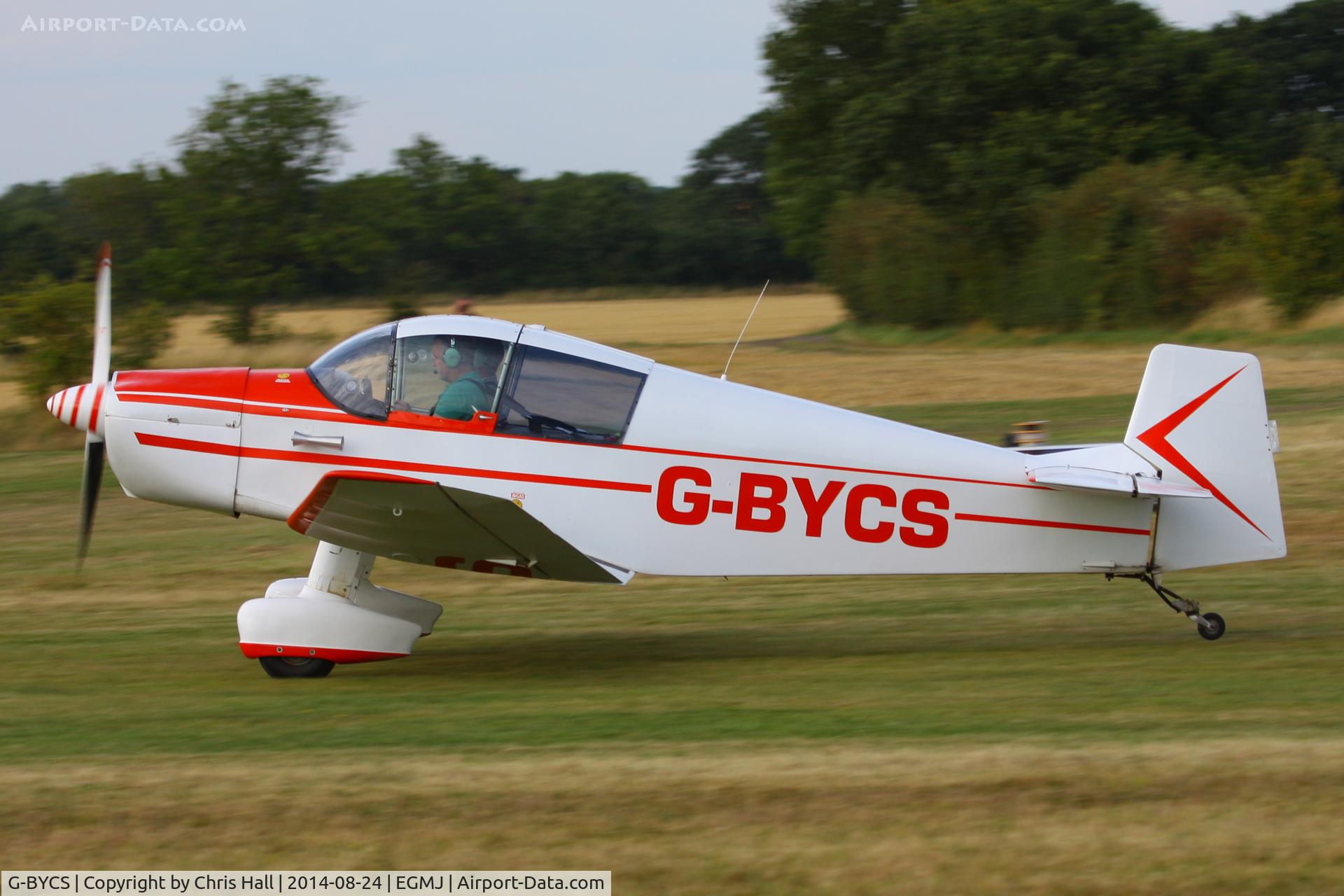 G-BYCS, 1961 CEA Jodel DR-1051 C/N 201, at the Little Gransden Airshow 2014