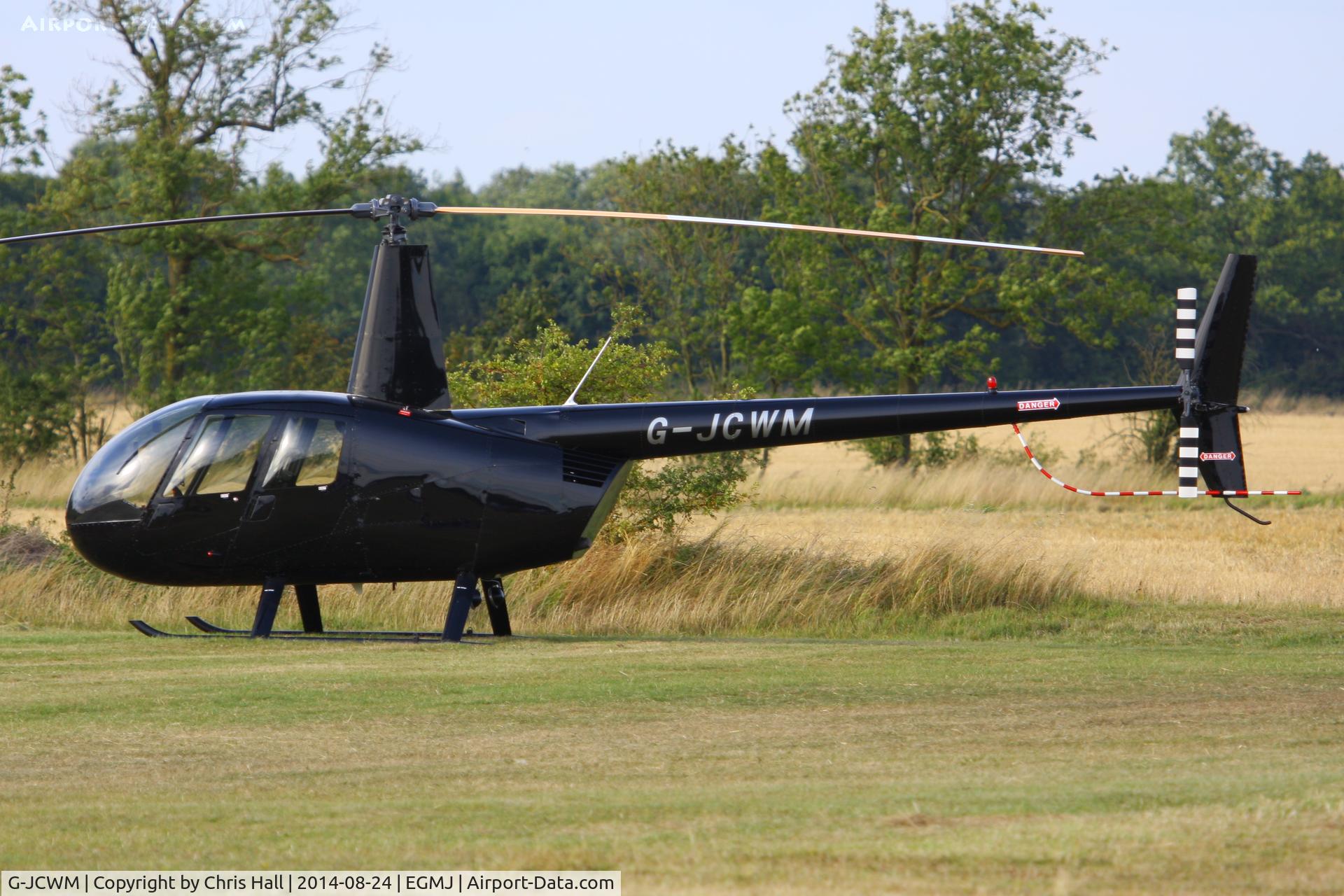 G-JCWM, Robinson R44 II C/N 11860, at the Little Gransden Airshow 2014