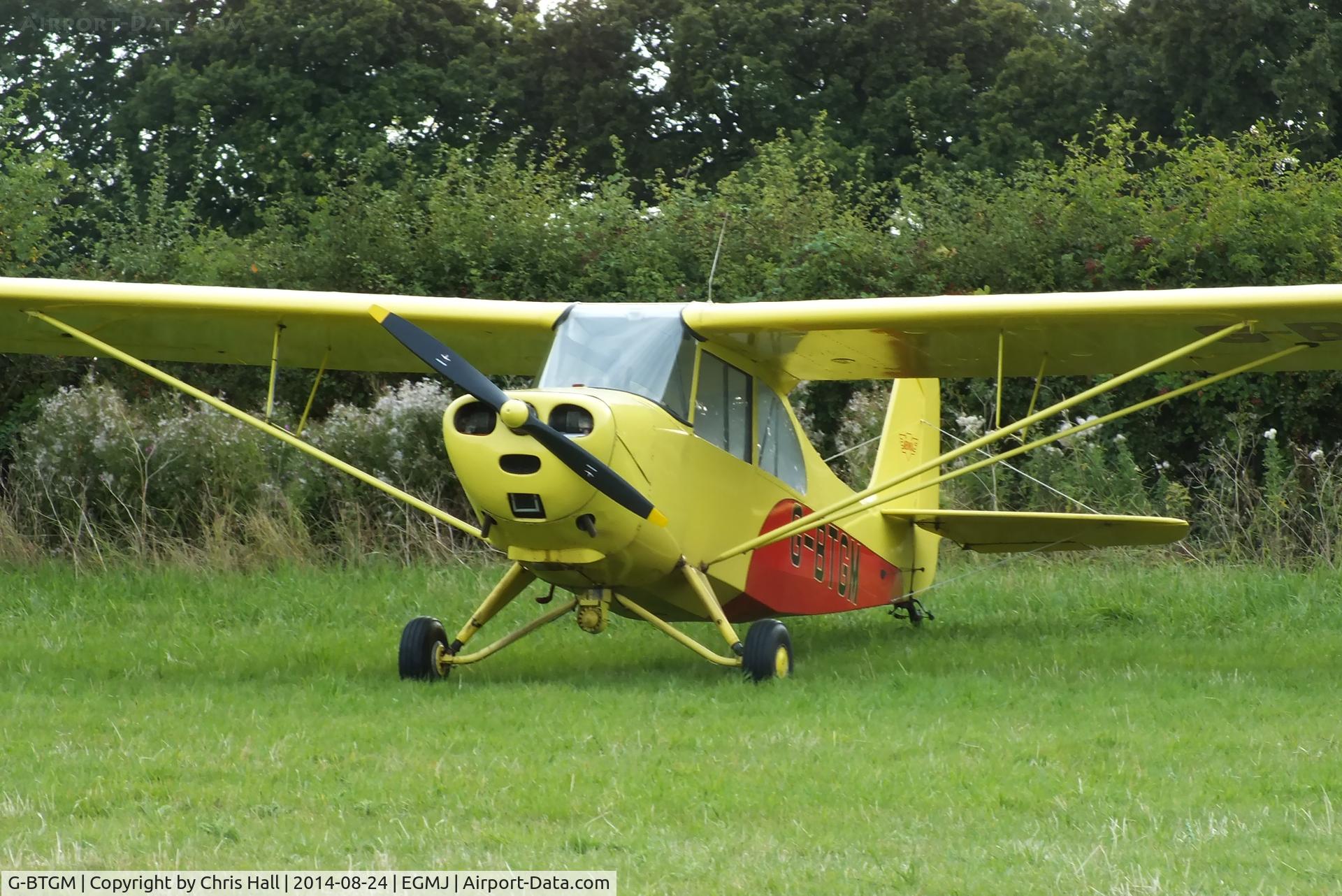 G-BTGM, 1946 Aeronca 7AC Champion C/N 7AC-3665, at the Little Gransden Airshow 2014