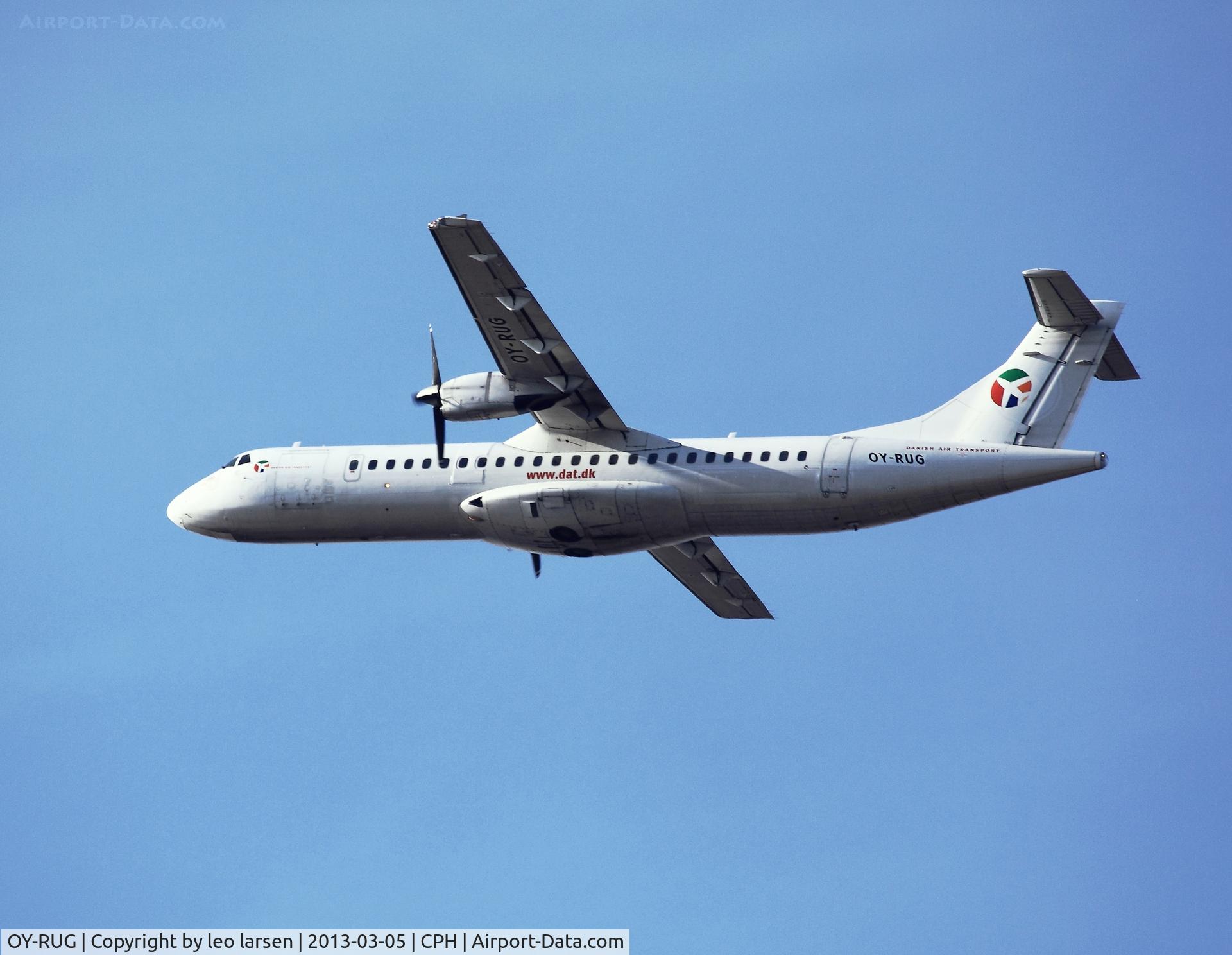 OY-RUG, 1998 ATR 72-202 C/N 509, Copenhagen Kastrup 5.3.13