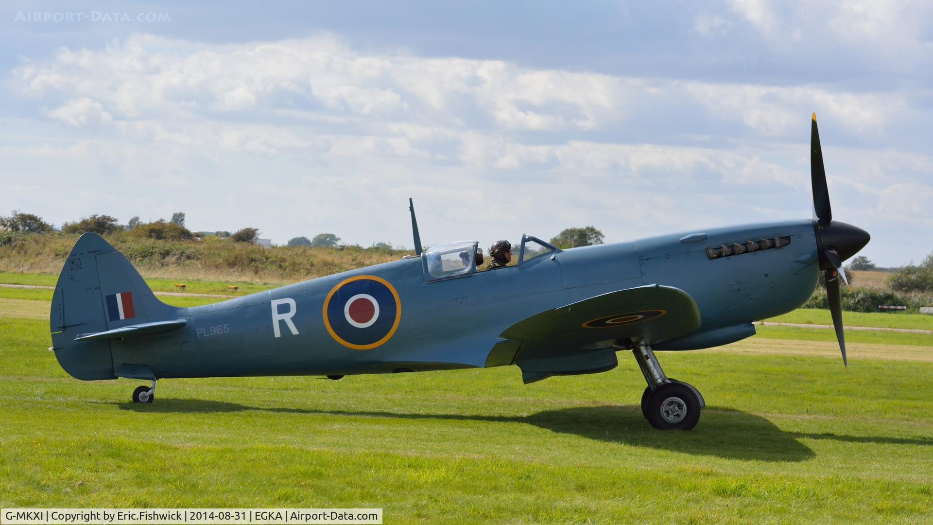 G-MKXI, 1944 Supermarine 365 Spitfire PR.XI C/N 6S/504719, 2. PL965 at the superb 25th Anniversary RAFA Shoreham Airshow.