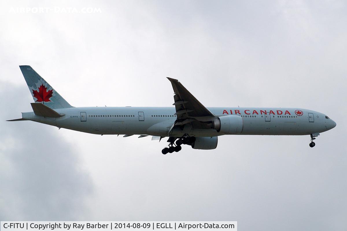 C-FITU, 2007 Boeing 777-333/ER C/N 35254, Boeing 777-333ER [35254] (Air Canada) Home~G 09/08/2014. On approach 27L.