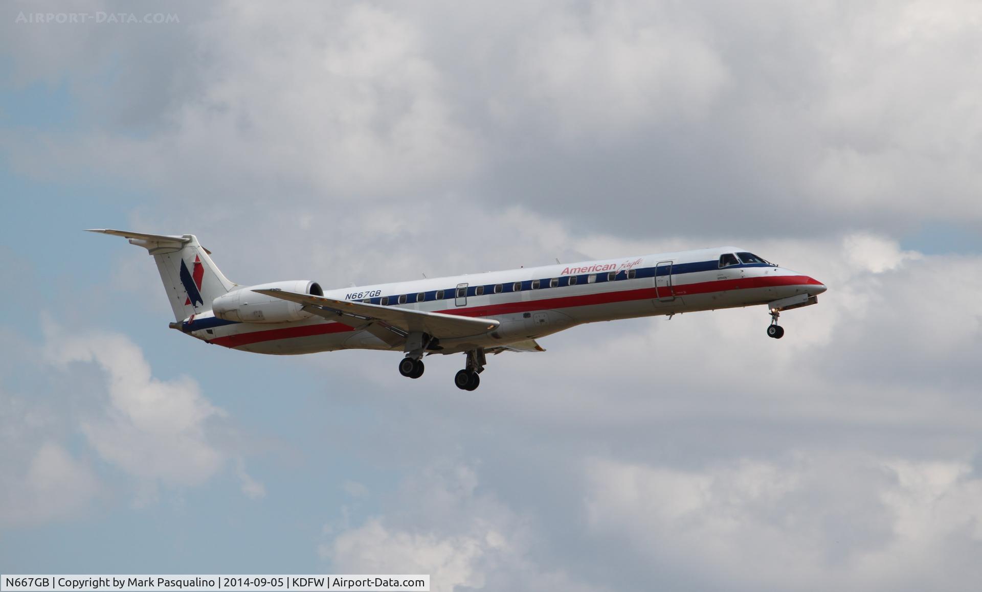 N667GB, 2004 Embraer ERJ-145LR (EMB-145LR) C/N 145784, EMB-145LR
