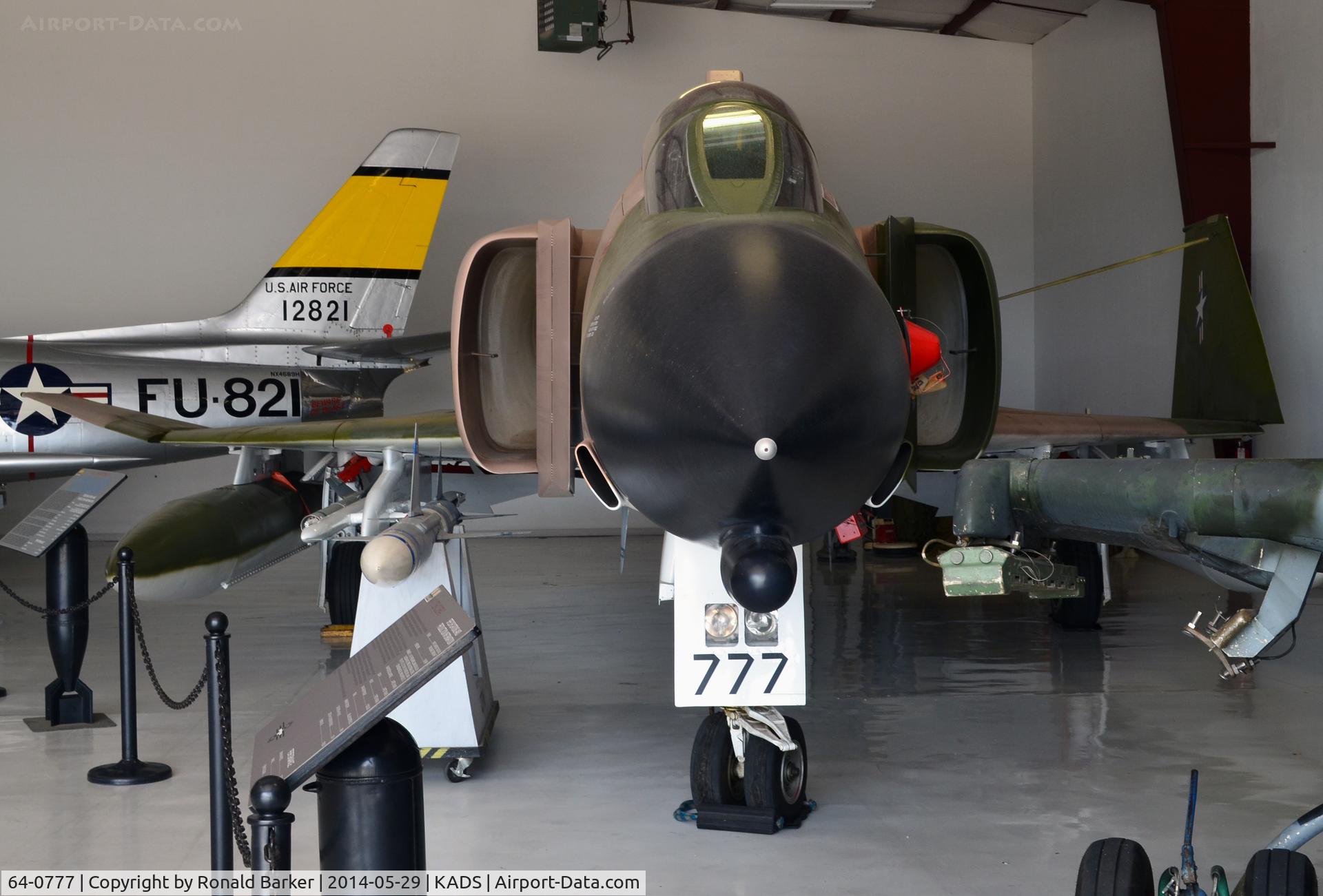 64-0777, 1964 McDonnell F-4C Phantom II C/N 1080, Head on view, Cavanaugh Flight Museum Addison, TX