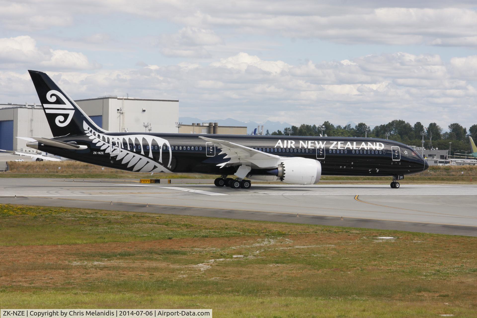 ZK-NZE, 2014 Boeing 787-9 Dreamliner C/N 34334, Paine Field - pre delivery