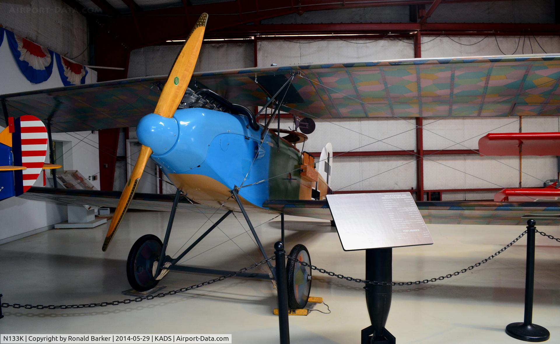 N133K, Halberstadt CL.II C/N 2009-1, Halberstadt CL.11 at Cavanaugh Flight Museum Addison, TX