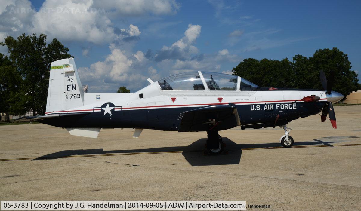 05-3783, Raytheon T-6A Texan II C/N PT-335, At Andrews AFB