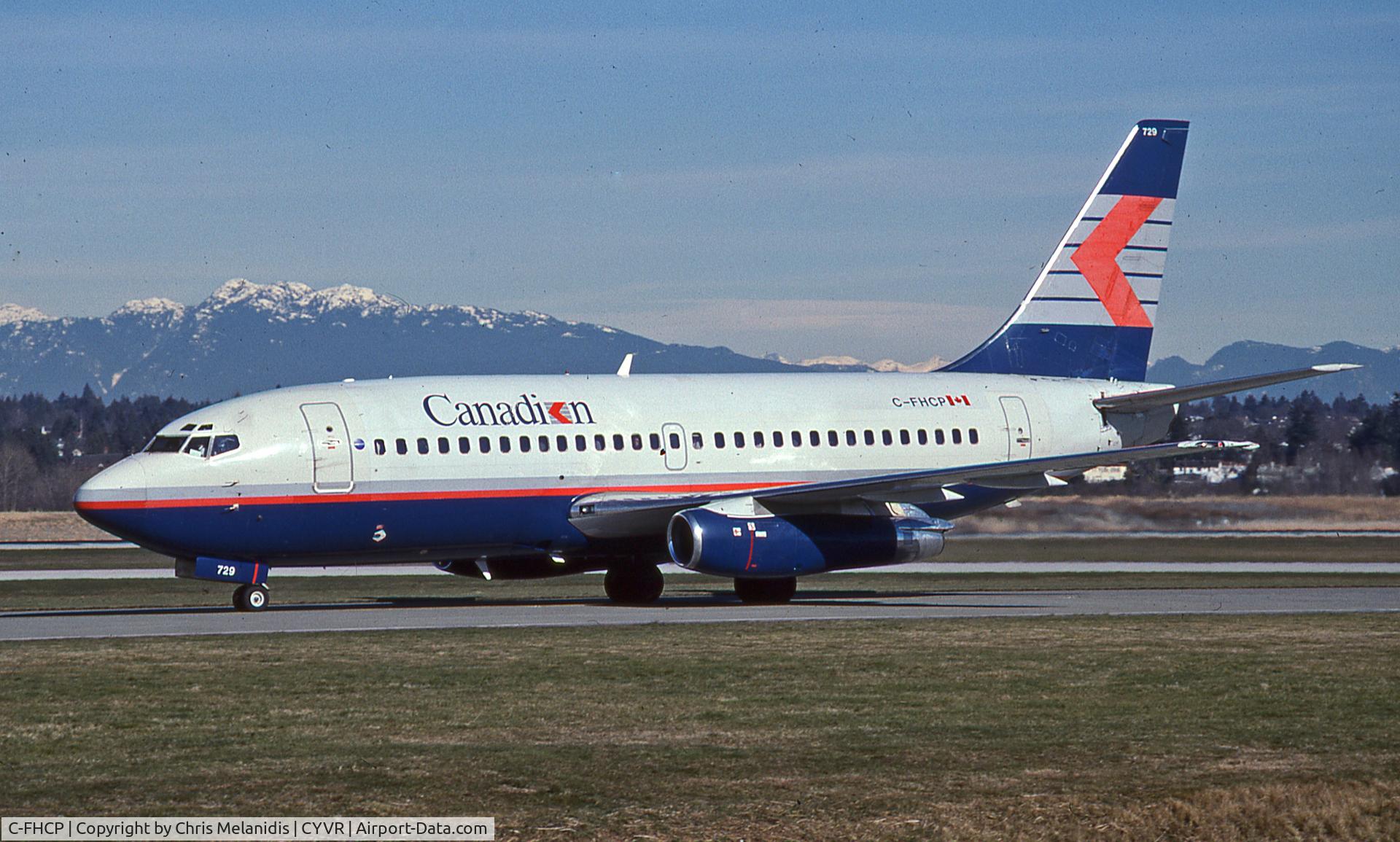 C-FHCP, 1980 Boeing 737-2T5 C/N 22024, Scan from K64 Slide