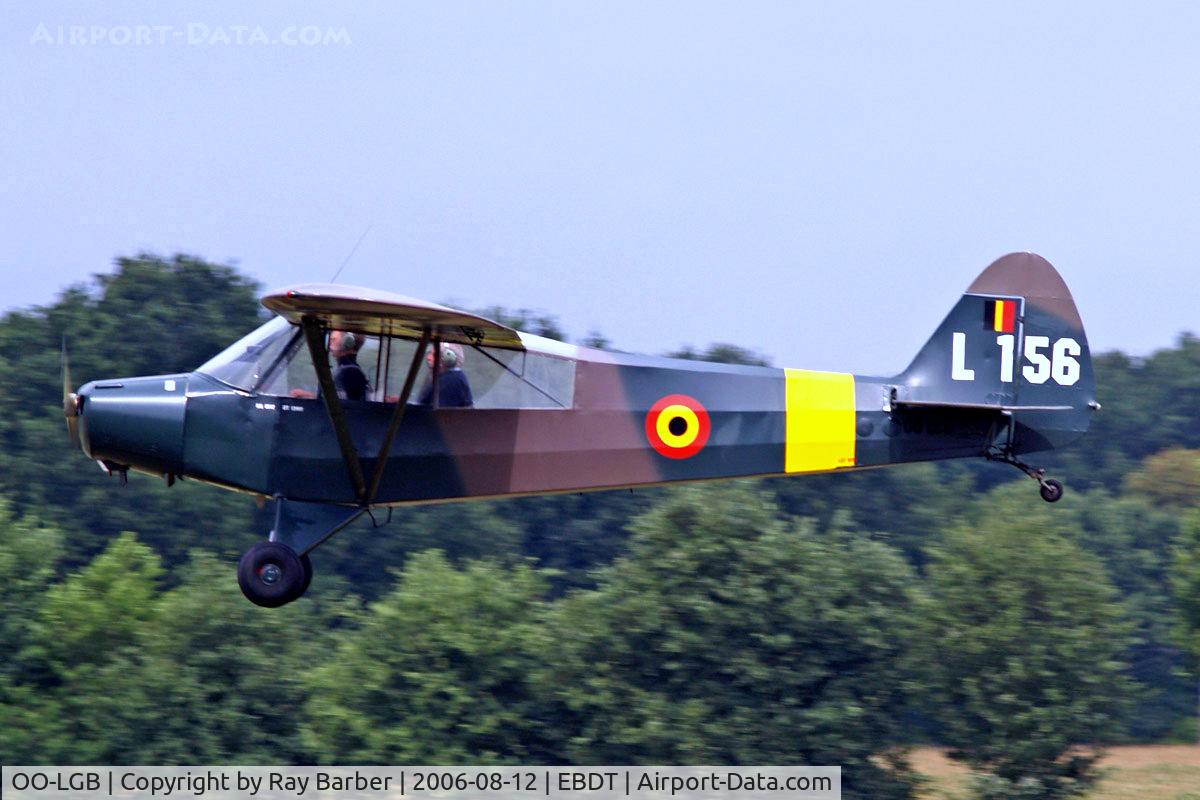 OO-LGB, 1951 Piper L-18C Super Cub (PA-18-95) C/N 18-1650, Piper PA-18-95 Super Cub [18-2060] Schaffen-Diest~OO 12/08/2006
