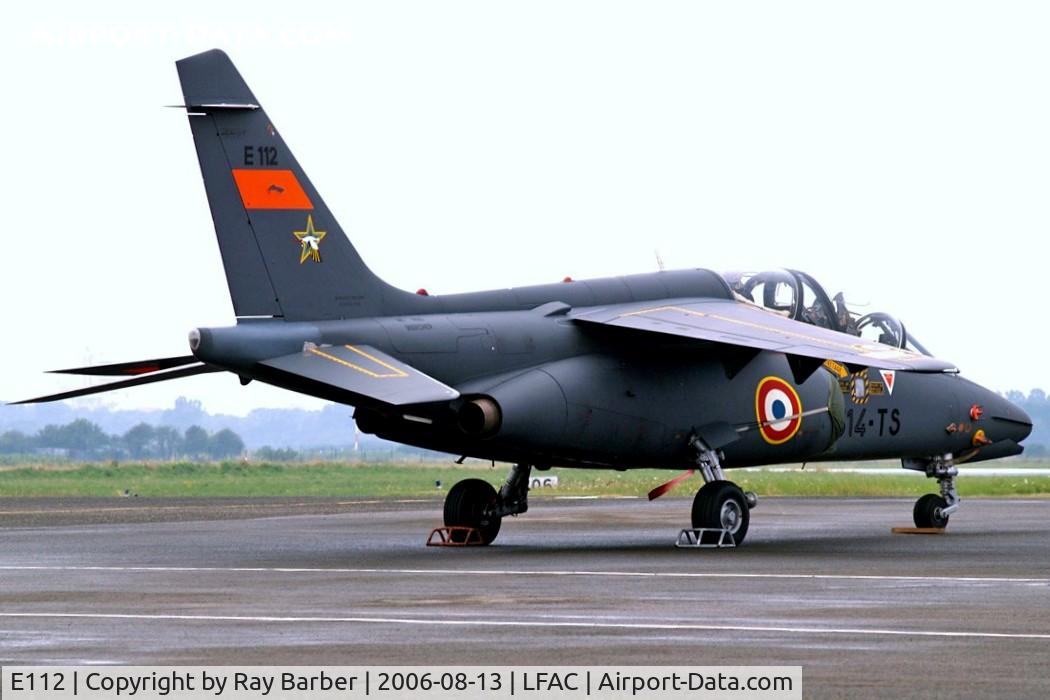 E112, Dassault-Dornier Alpha Jet E C/N E112, Dassault-Dornier Alpha Jet E [E112] (French Air Force} Calais~F 13/08/2006
