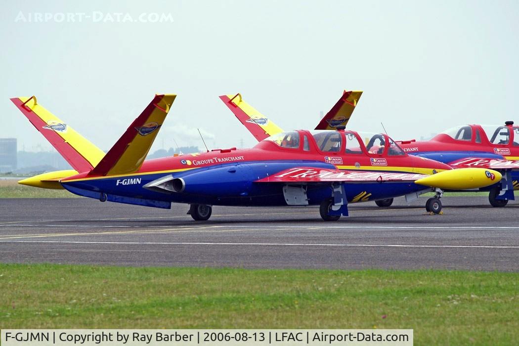 F-GJMN, Fouga CM-170 Magister C/N 424, Fouga CM-170R Super Magister [424] Calais~F 13/08/2006