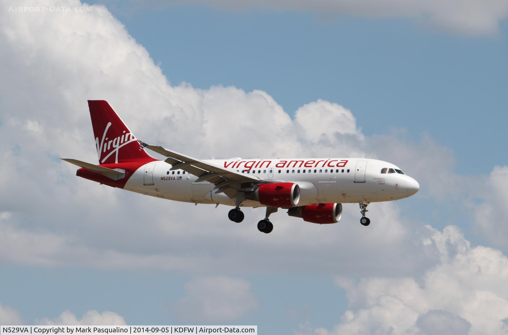 N529VA, 2008 Airbus A319-112 C/N 3684, Airbus A319