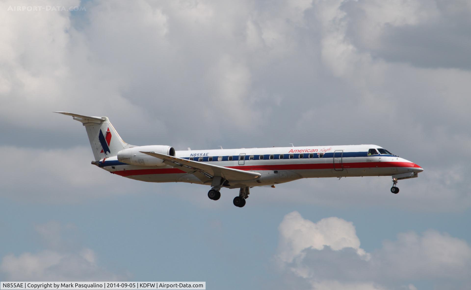 N855AE, 2003 Embraer ERJ-140LR (EMB-135KL) C/N 145747, EMB-135KL