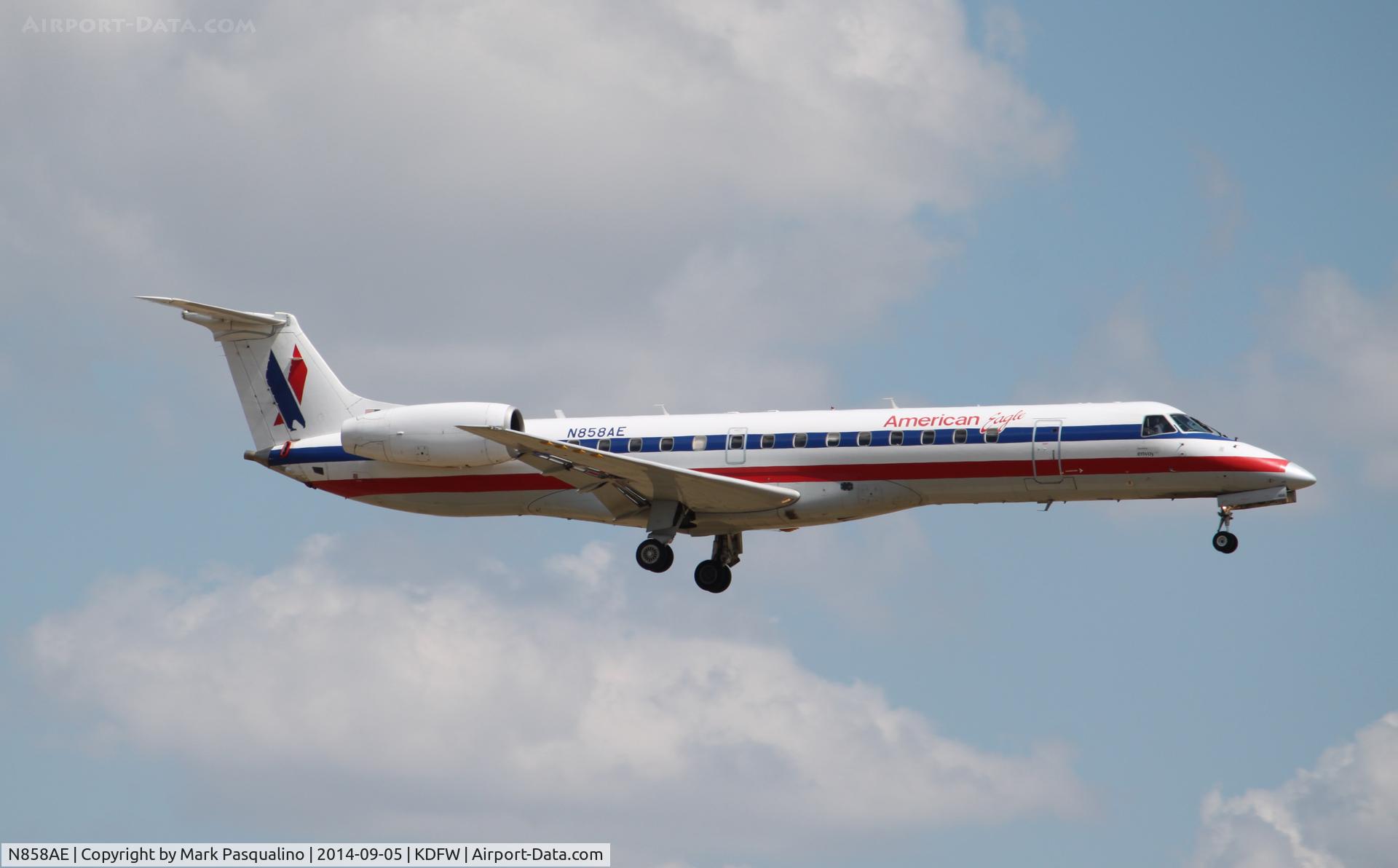 N858AE, 2003 Embraer ERJ-140LR (EMB-135KL) C/N 145754, EMB-135KL