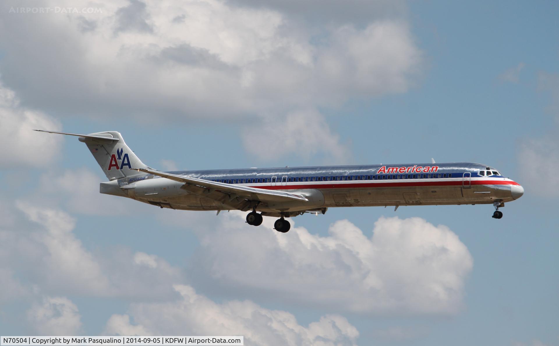 N70504, 1989 McDonnell Douglas MD-82 (DC-9-82) C/N 49798, MD-82