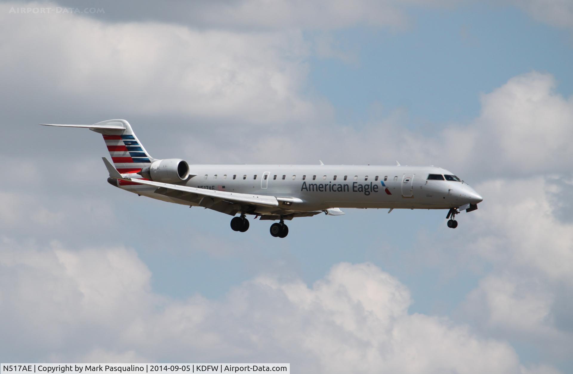 N517AE, 2003 Bombardier CRJ-701ER (CL-600-2C10) Regional Jet C/N 10124, CL-600-2C10