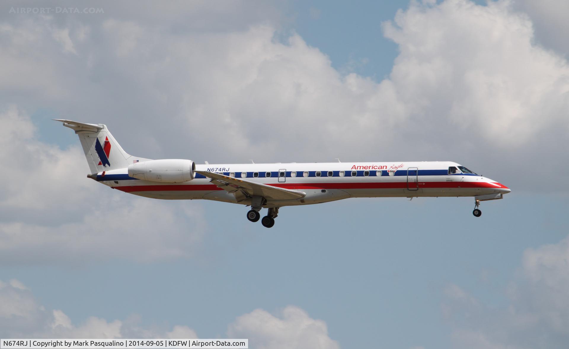 N674RJ, 2004 Embraer ERJ-145LR (EMB-145LR) C/N 14500801, EMB-145LR