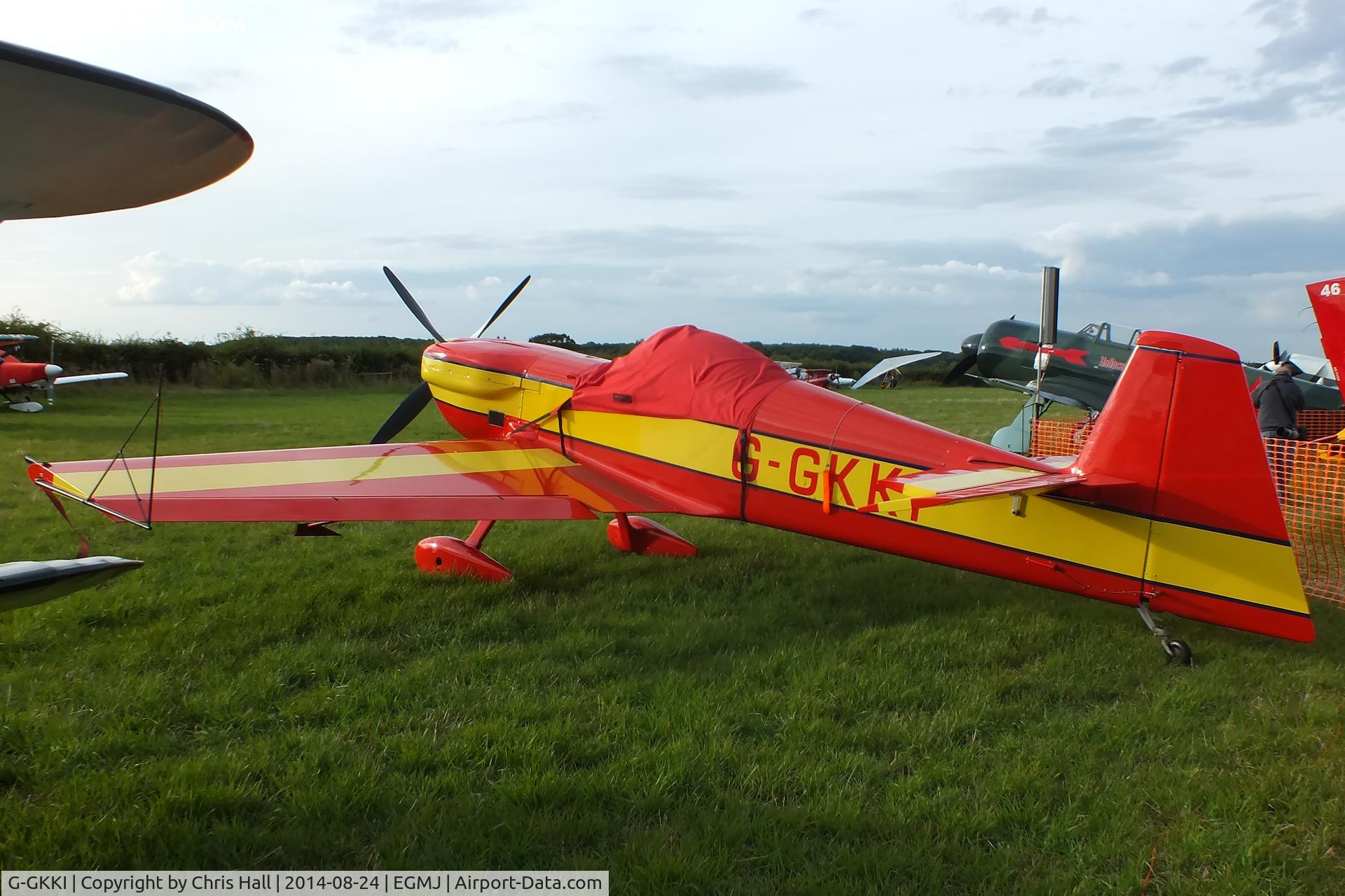 G-GKKI, 1992 Mudry CAP-231EX C/N 02, at the Little Gransden Airshow 2014