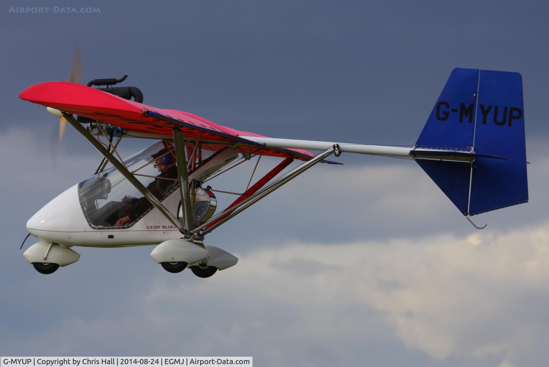 G-MYUP, 1995 Letov LK-2M Sluka C/N PFA 263-12785, at the Little Gransden Airshow 2014
