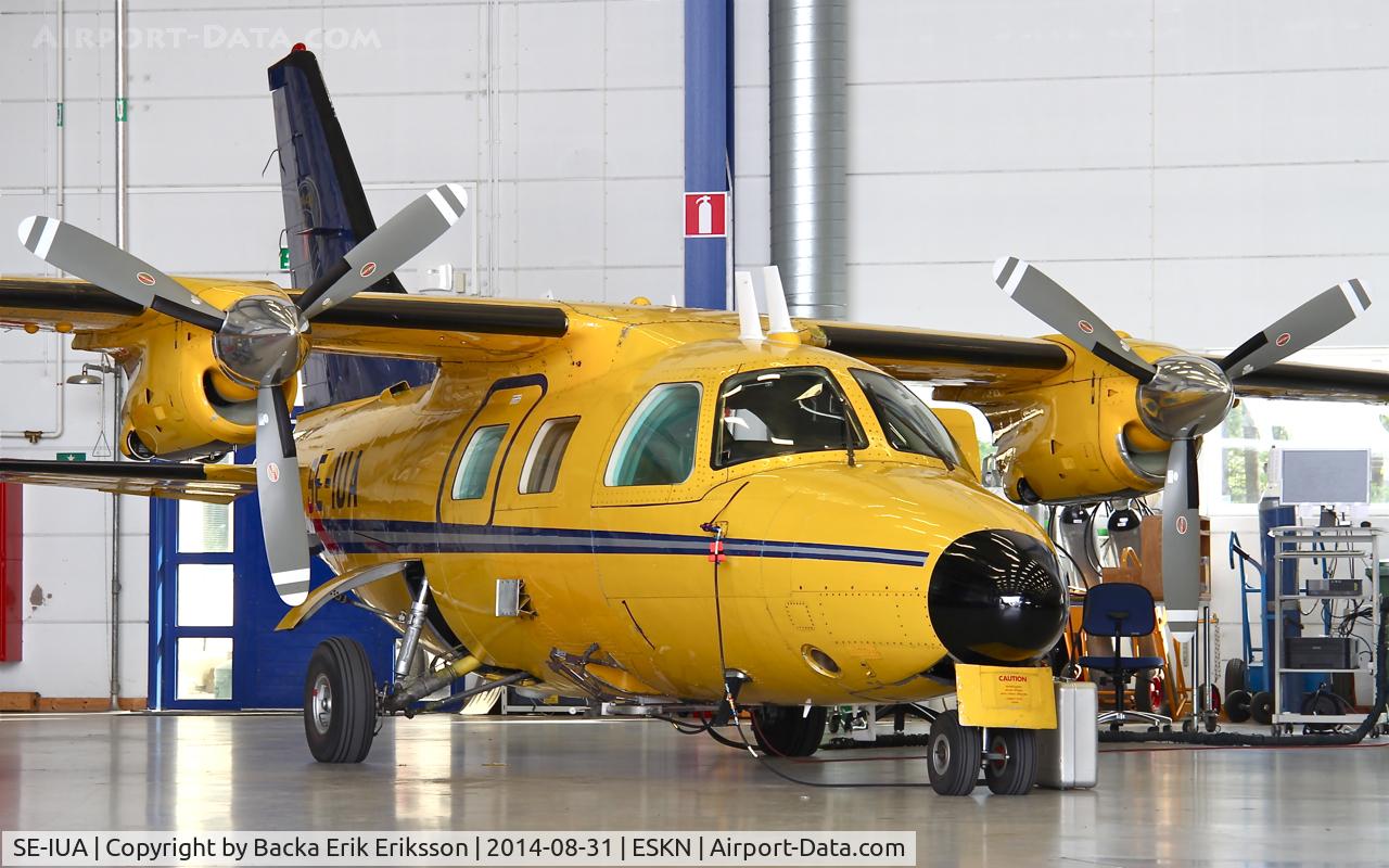 SE-IUA, 1976 Mitsubishi MU-2B-26 C/N 345, Nyköping flyg och motordag 2014.