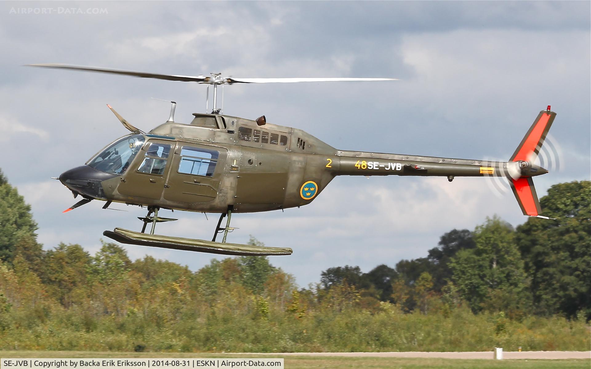 SE-JVB, 1970 Agusta Hkp6B C/N 8208, Nyköping flyg och motordag 2014.