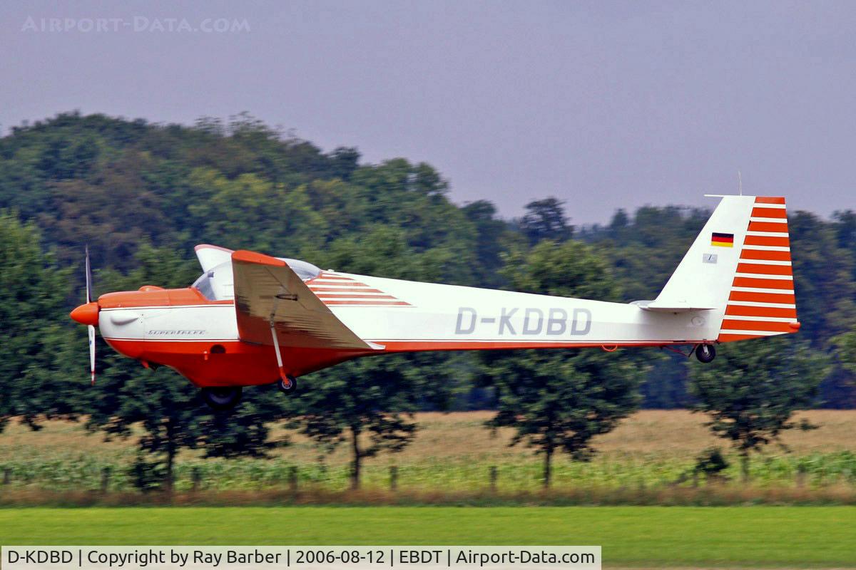 D-KDBD, Scheibe SF-25E Super Falke C/N 4343, Scheibe SF-25E Super-Falke [4343] Schaffen-Diest~OO 12/08/2006