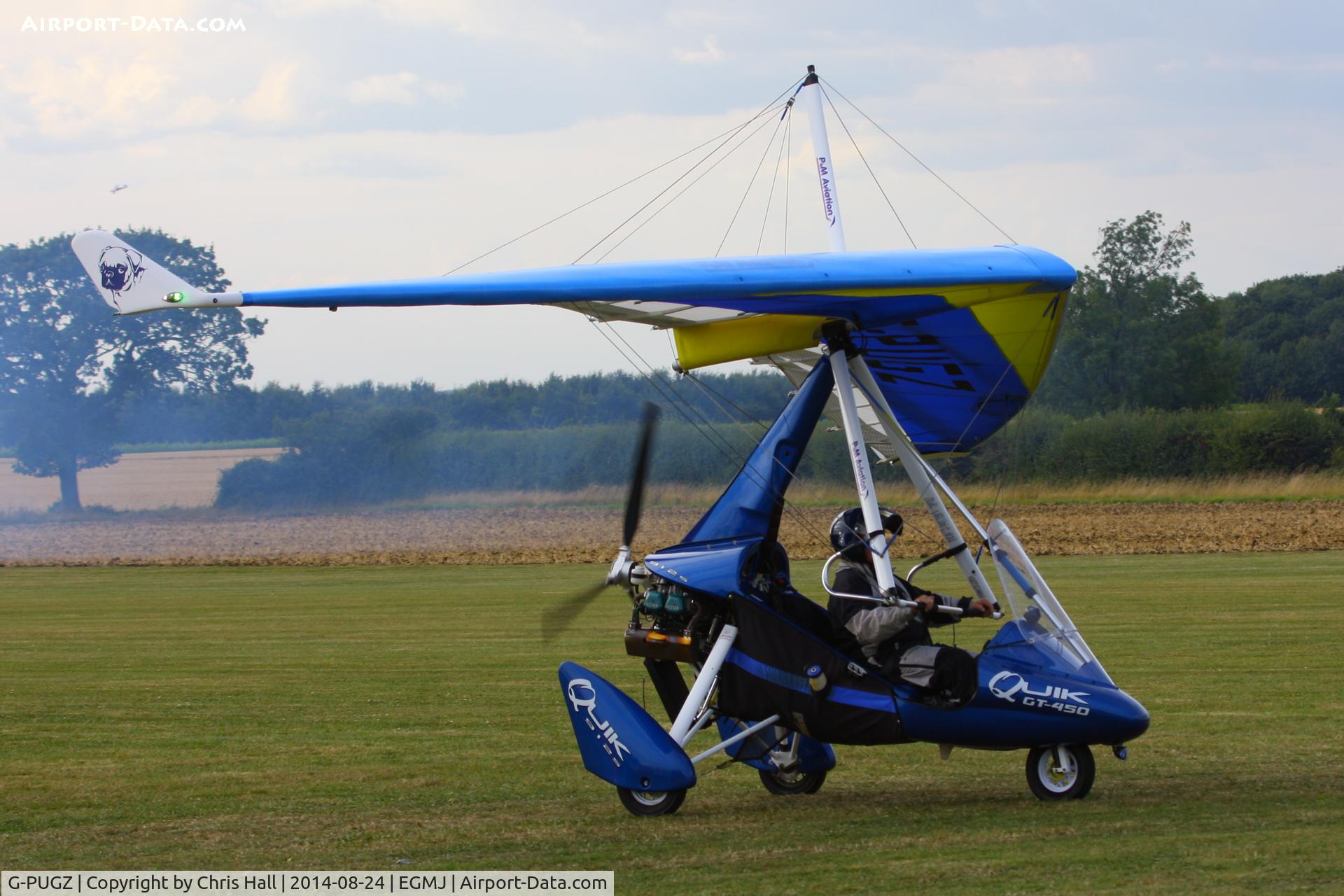 G-PUGZ, 2013 P&M Aviation Quik GT450 C/N 8639, at the Little Gransden Airshow 2014