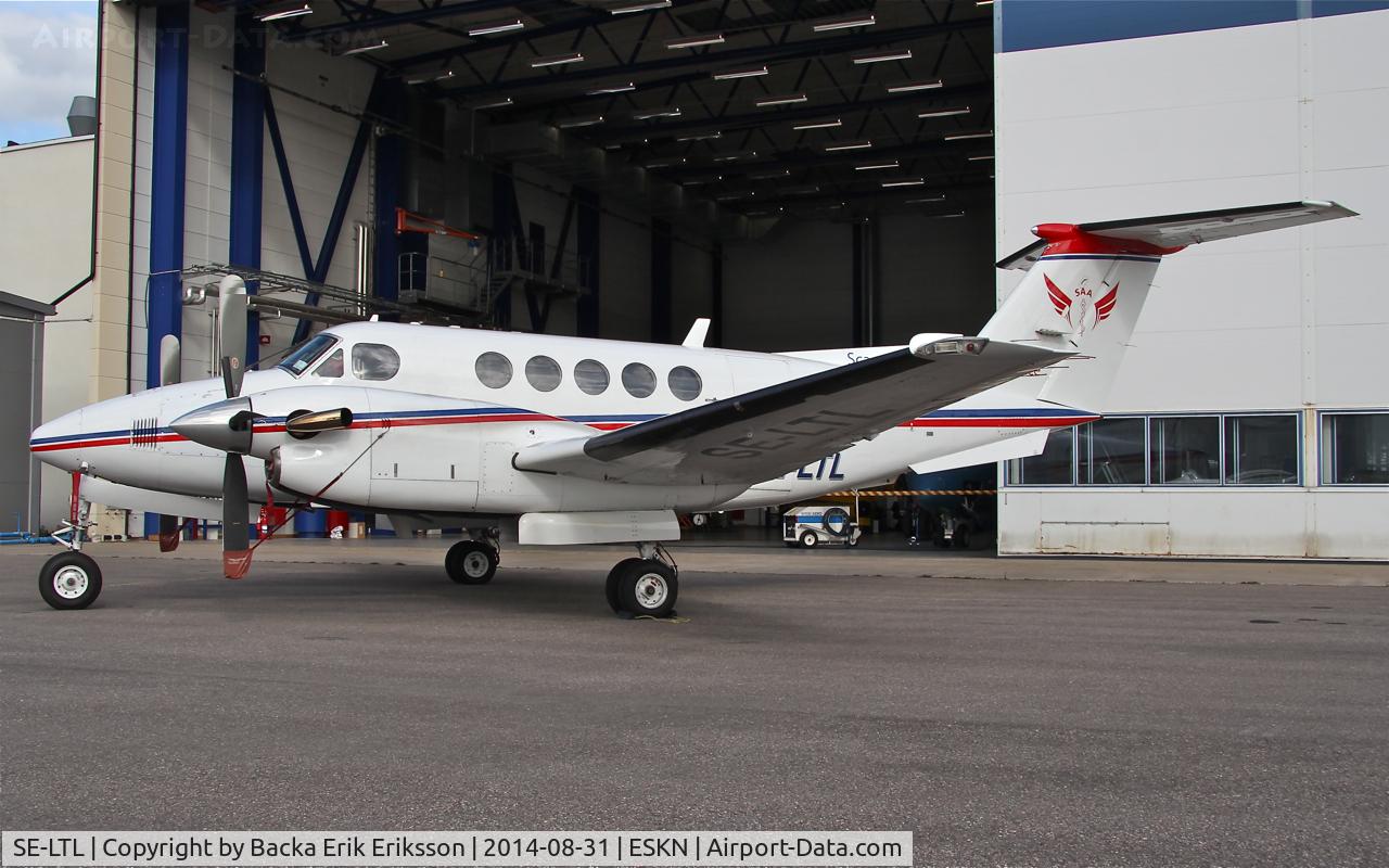 SE-LTL, 1979 Beech 200 Super King Air C/N BB-582, Nyköping flyg och motordag 2014.