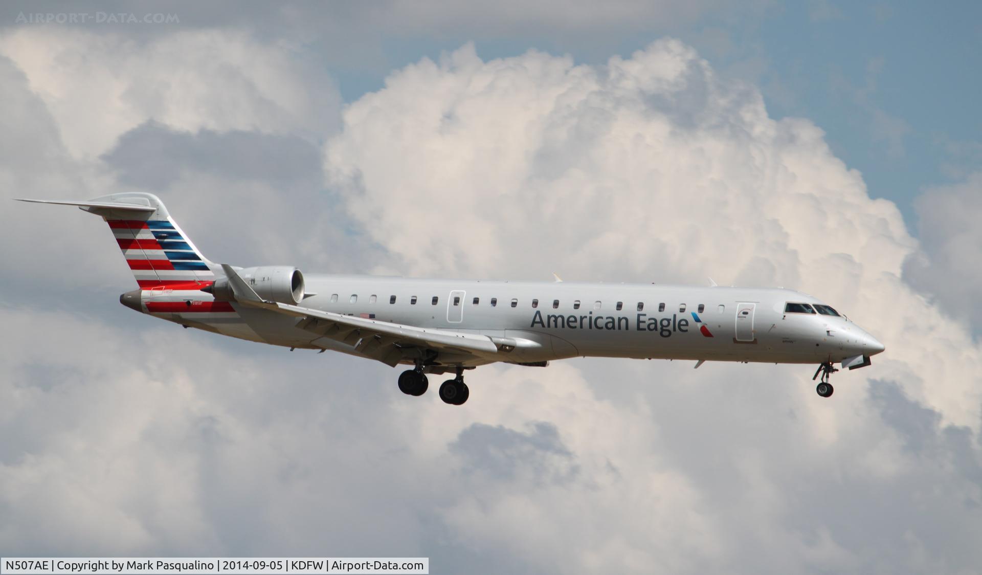 N507AE, 2002 Bombardier CRJ-701 (CL-600-2C10) Regional Jet C/N 10059, CL-600-2C10