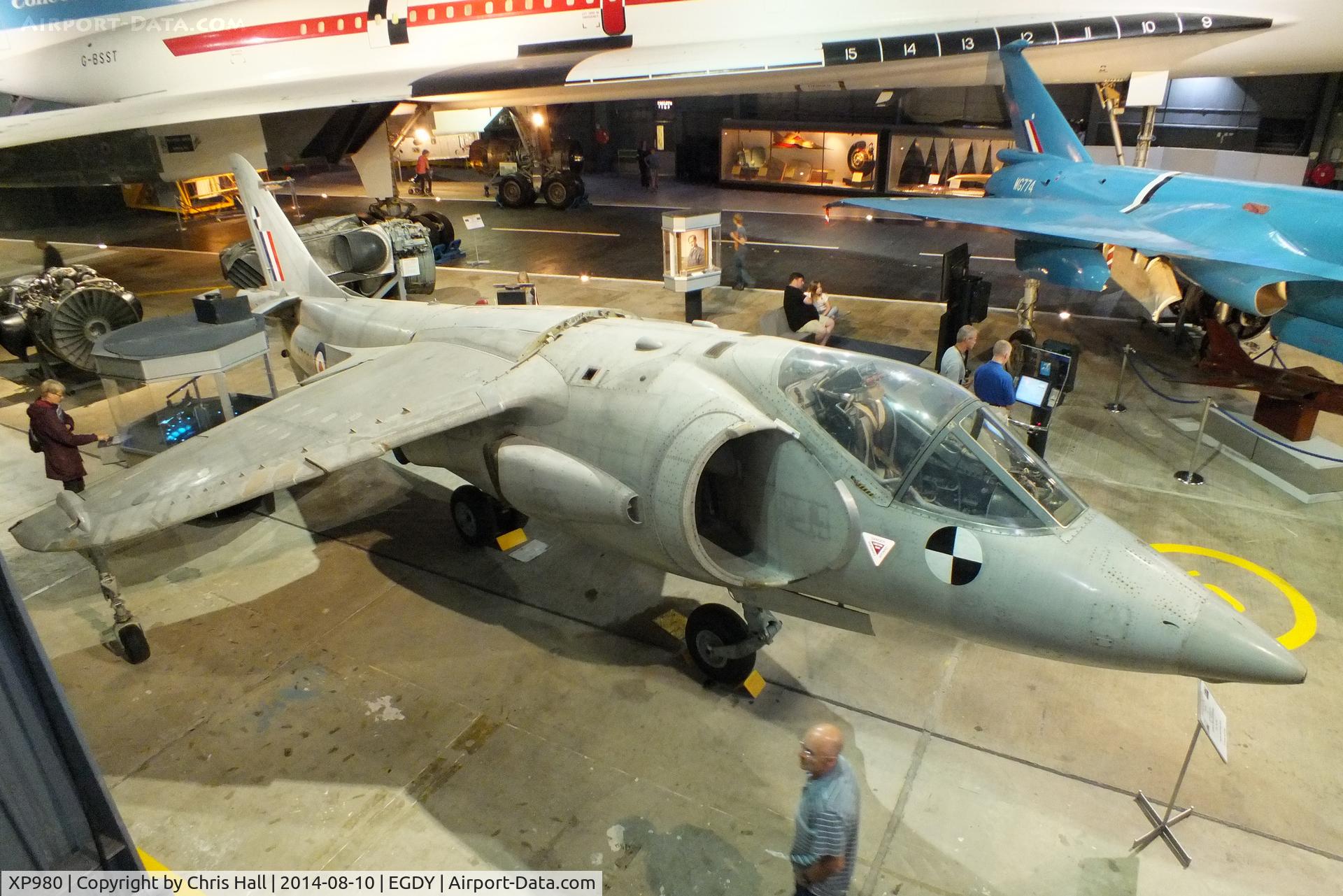 XP980, Hawker Siddeley P.1127 C/N P-05, at the FAA Museum, Yeovilton