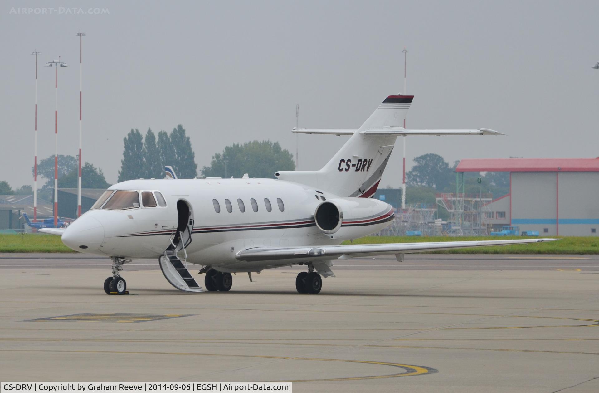 CS-DRV, 2006 Raytheon Hawker 800XP C/N 258825, Parked at Norwich.