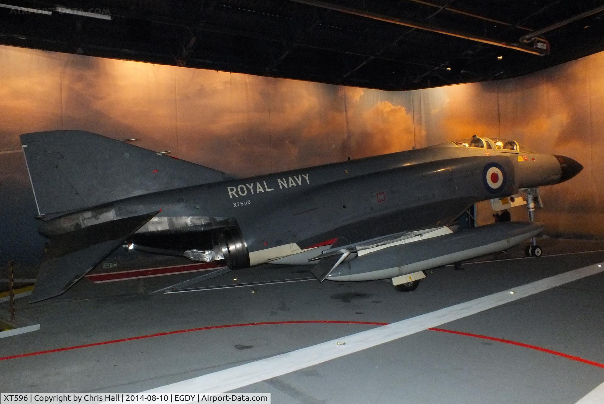 XT596, 1966 McDonnell Douglas Phantom FG1 C/N 1527/0002, at the FAA Museum, Yeovilton