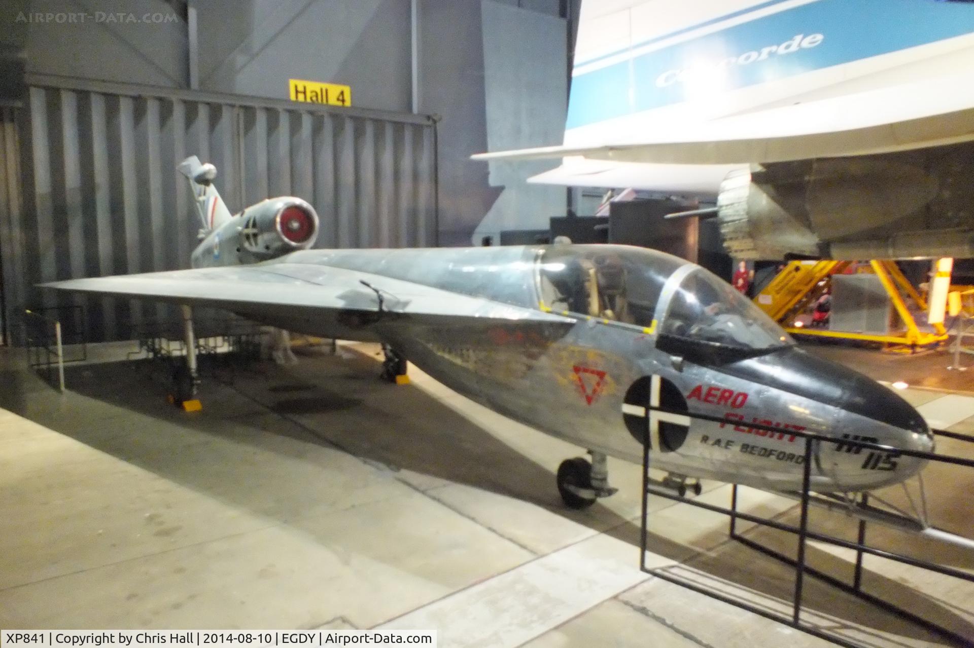 XP841, 1961 Handley Page HP.115 C/N H1-1, at the FAA Museum, Yeovilton