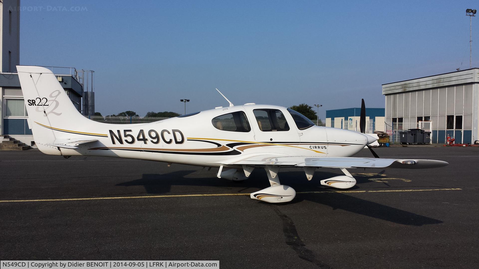 N549CD, 2004 Cirrus SR22 G2 C/N 1088, Cirrus SR-22