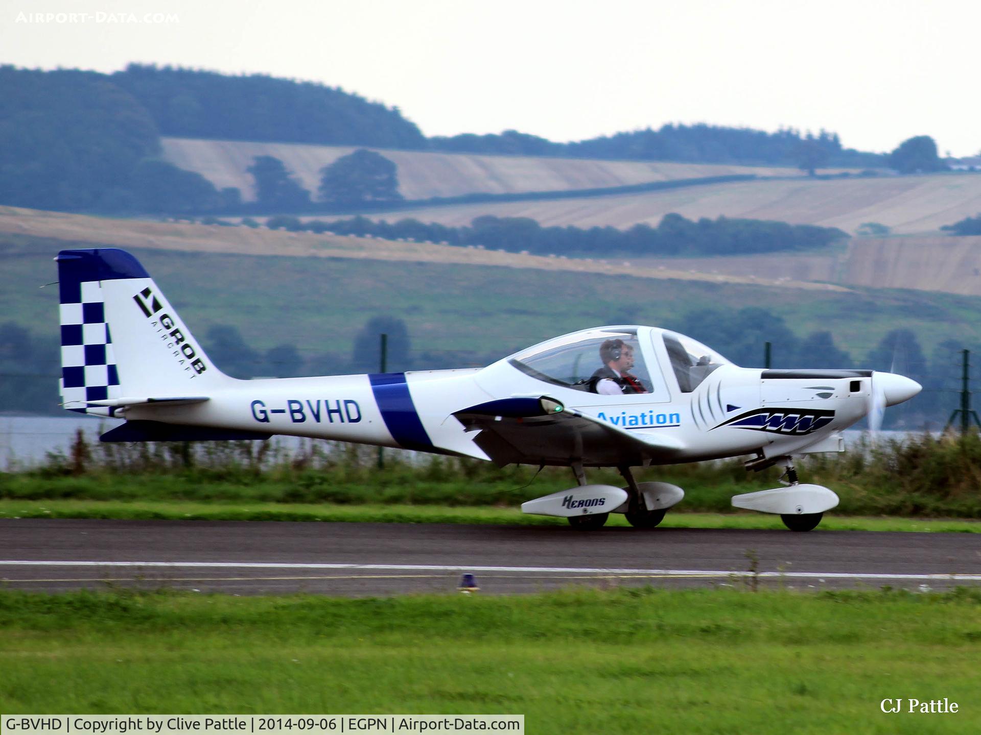 G-BVHD, 1994 Grob G-115D-2 C/N 82006, New Colour Scheme for Tayside Aviation Grob Heron 'HD and 'HF