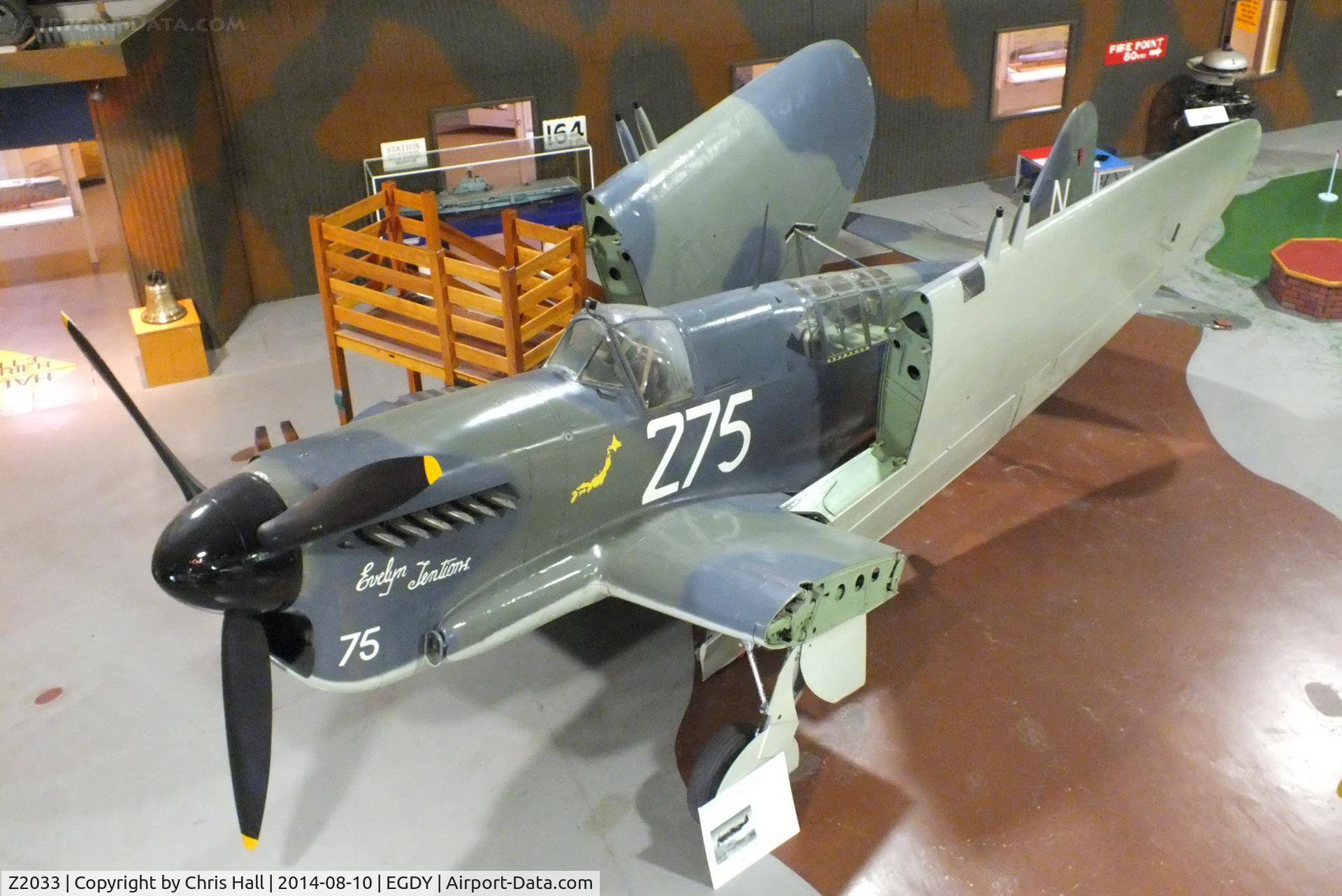 Z2033, 1944 Fairey Firefly 1 C/N F.5607, at the FAA Museum, Yeovilton