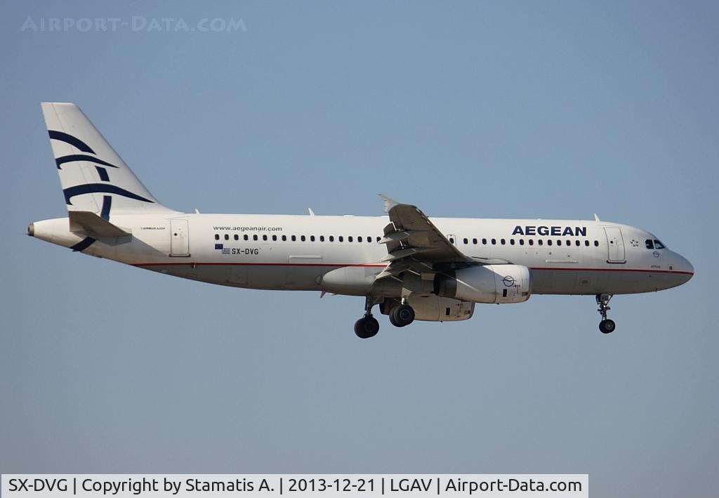 SX-DVG, 2006 Airbus A320-232 C/N 3033, Landing on 03L