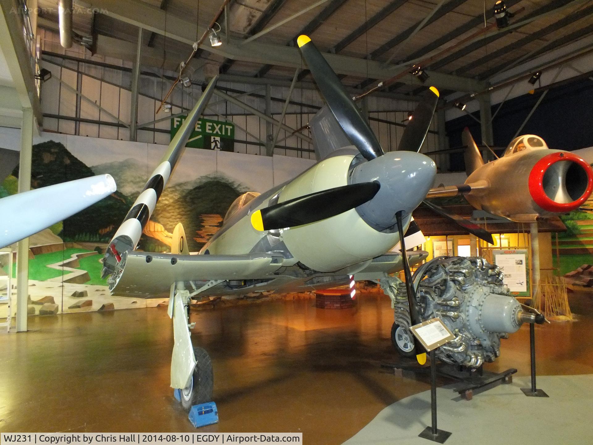 WJ231, Hawker Sea Fury FB.11 C/N Not found WJ231, at the FAA Museum, Yeovilton