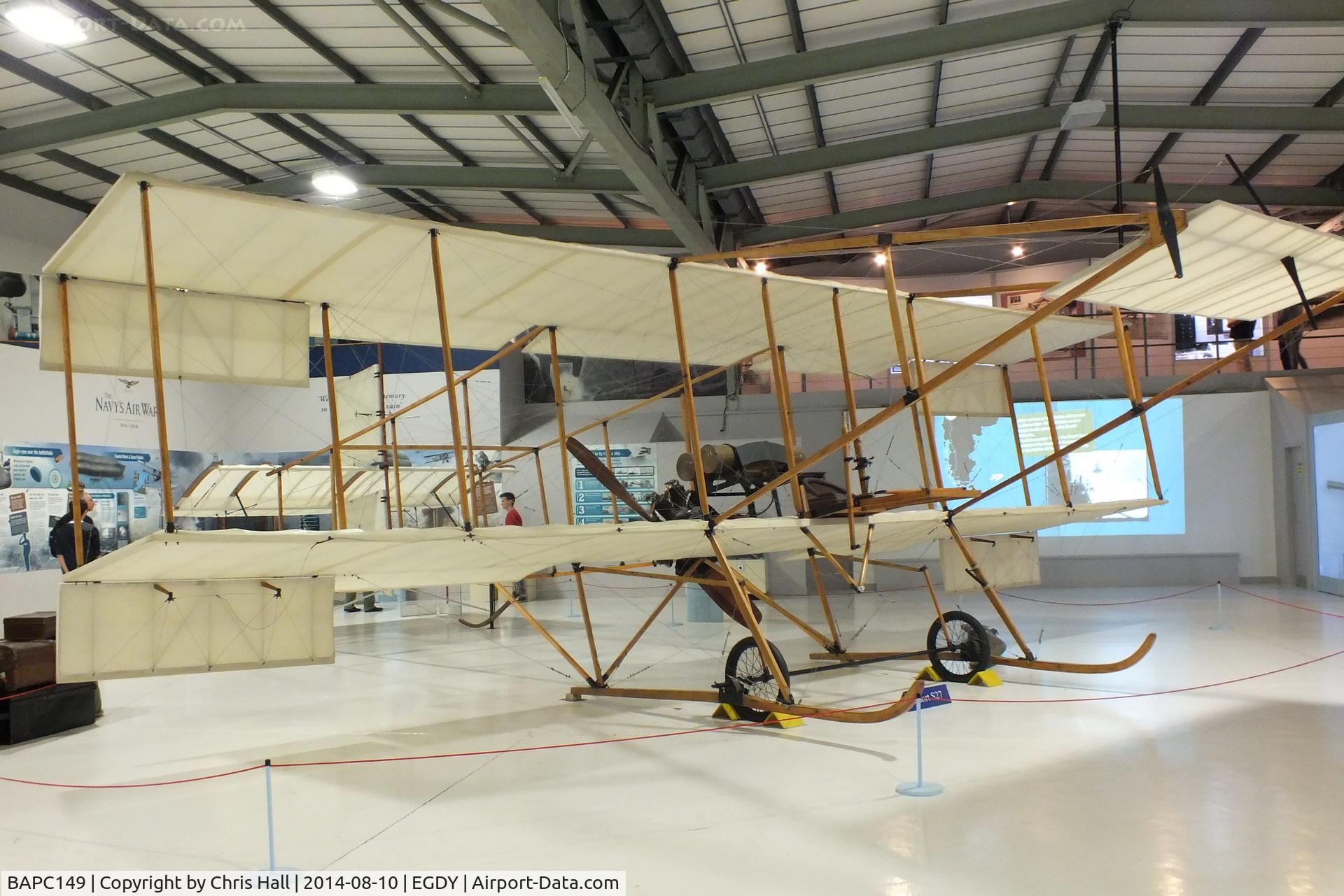 BAPC149, Short S27 Replica C/N BAPC.149, at the FAA Museum, Yeovilton